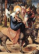 Albrecht Durer The Seven Sorrows of the Virgin: The Flight into Egypt Sweden oil painting artist